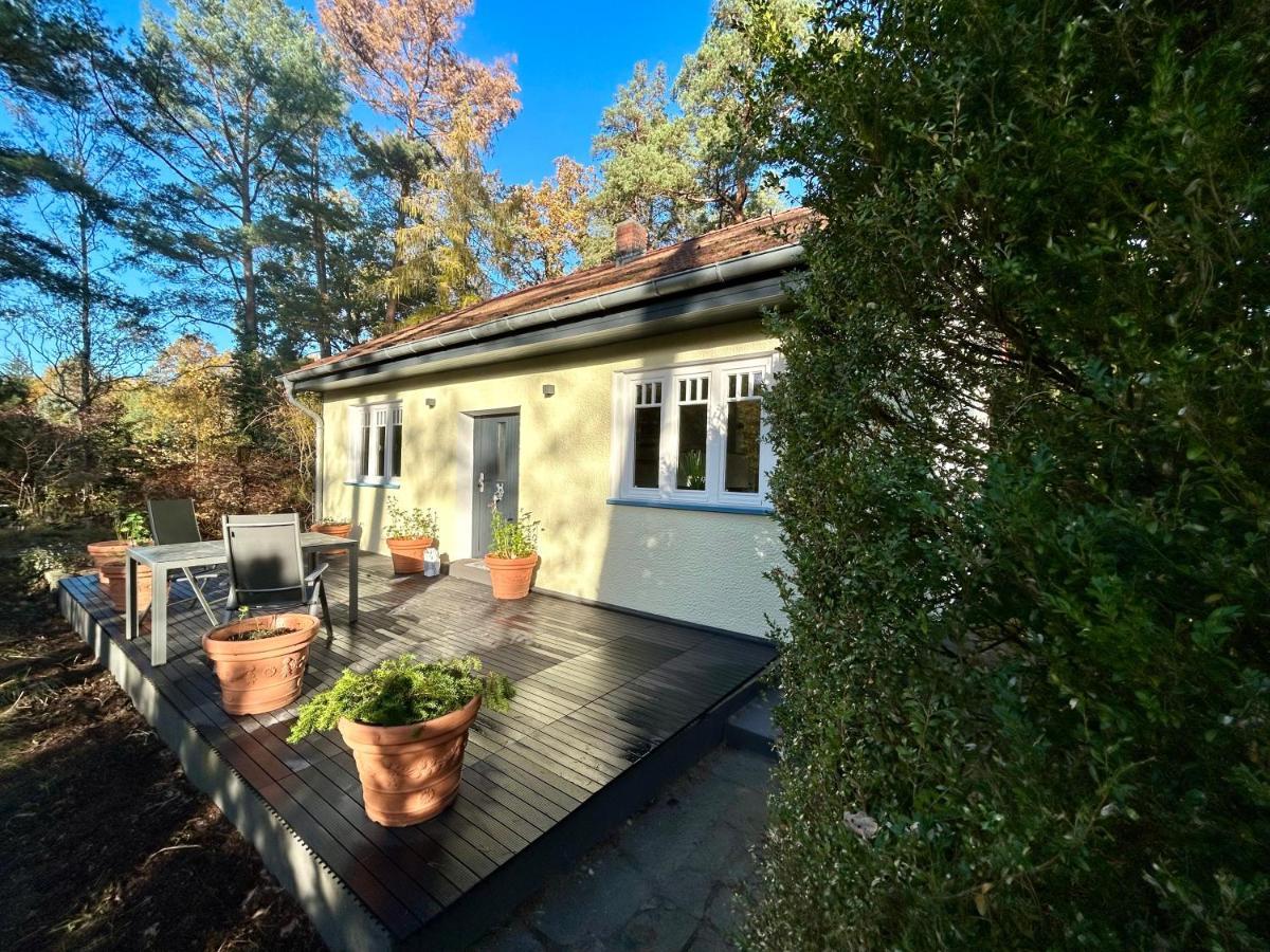 Ferienhaus Im Gruenen Mit Kamin Oranienburg Exterior foto