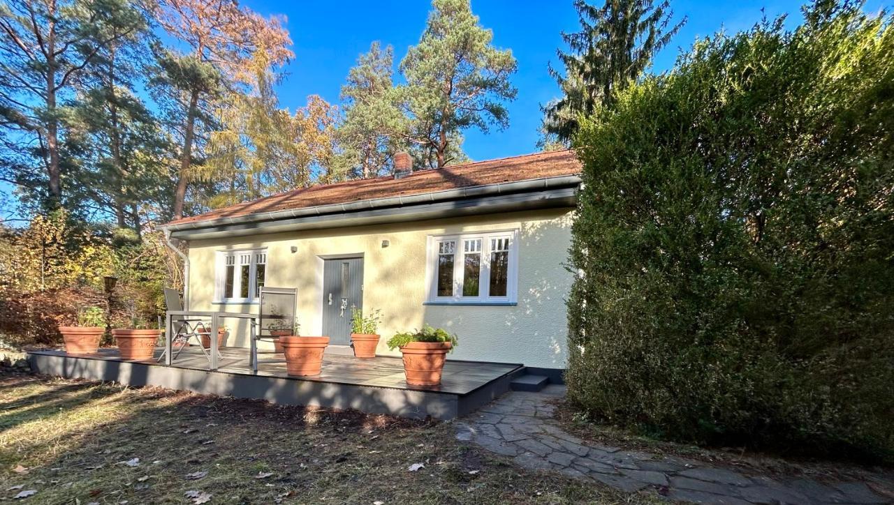 Ferienhaus Im Gruenen Mit Kamin Oranienburg Exterior foto