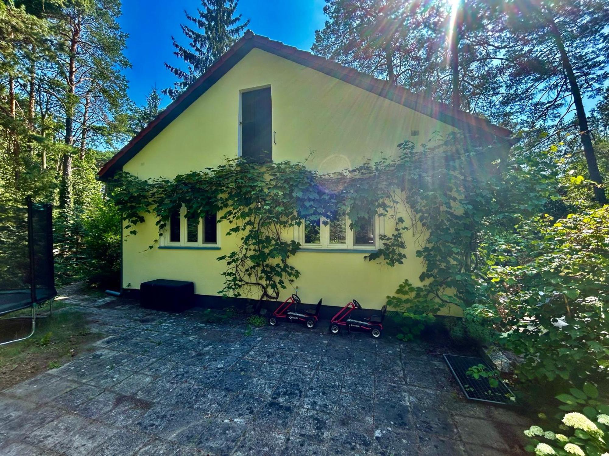 Ferienhaus Im Gruenen Mit Kamin Oranienburg Exterior foto
